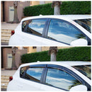 For Toyota Corolla Hatch 2012-2017 Slimline Window Visors/Weathershields (4PCS)