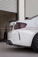 V Style Carbon Fibre Rear Diffuser For MY15-19 BMW F87 M2 M2C Competition (CF)