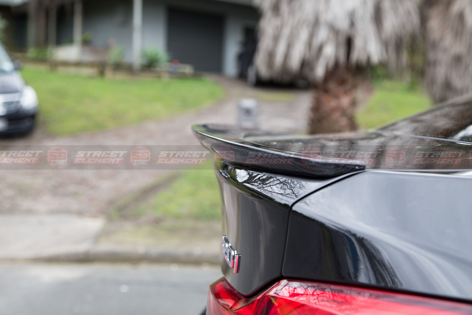 M-P Style Trunk Spoiler For 2014-2019 BMW F36 4-Series Gran Coupe (PEARL BLACK)