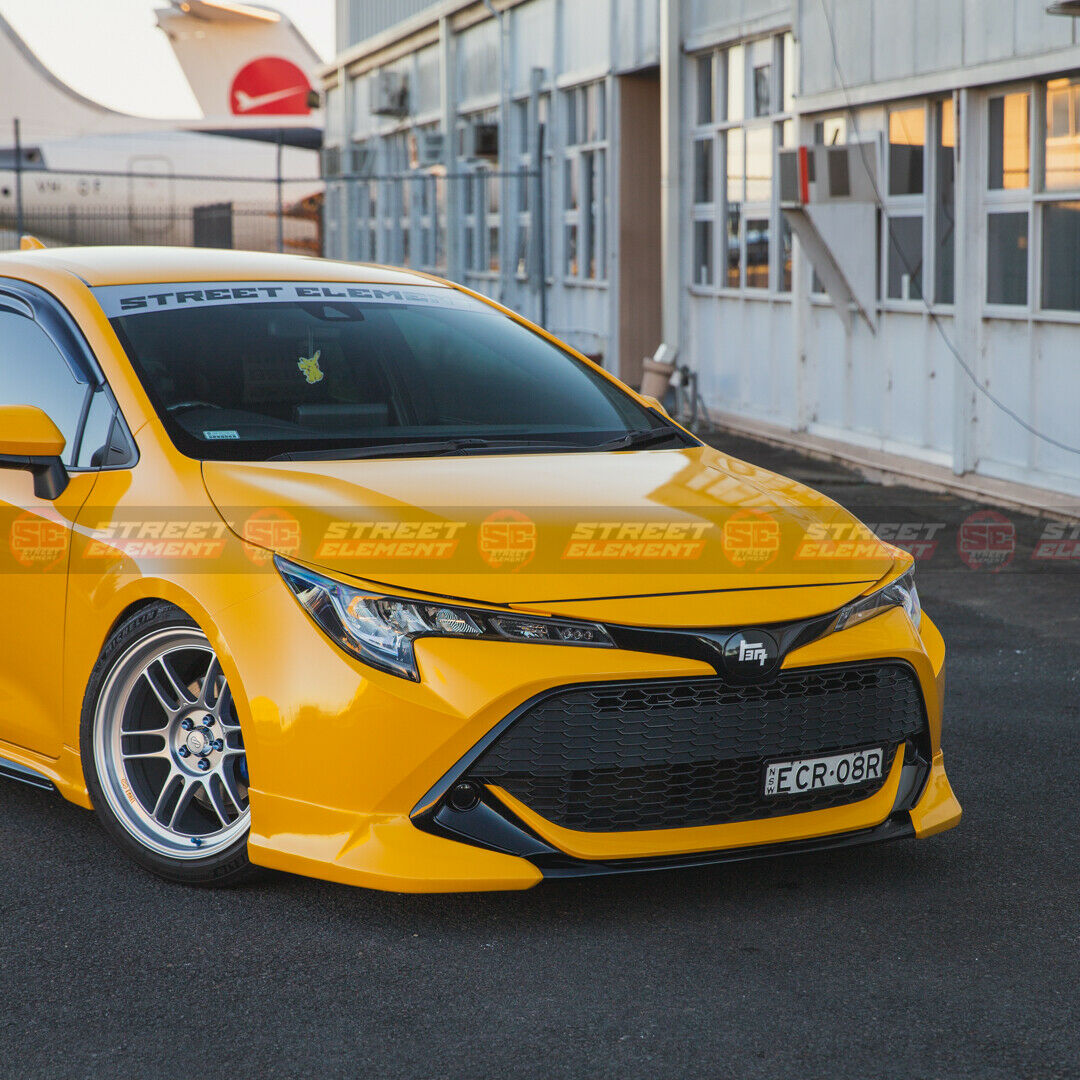 TRD Style Front Bumper Lip For 2018-2021 Toyota Corolla Hatchback (UNPAINTED)