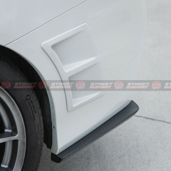 S207 Style Rear Bumper Side Vents For 2014-2021 Subaru WRX/STI V1 (CP WHITE K1X)