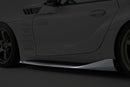 VRS-1 Style Side Skirts Extension For 2019-2021 Toyota Supra GR (FORGED CARBON)