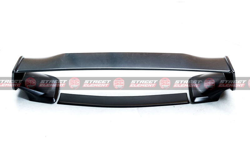 S-T Style Spoiler & Cover Plate For 2008-2013 Subaru Impreza WRX/STI (UNPAINTED)