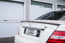 AMG Style Spoiler For 2008-2014 Mercedes-Benz W204 C-Class Sedan (MATTE BLACK)