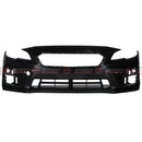 OEM+ MY18 Style Front Bumper ONLY For 2014-2021 Subaru WRX/STI V1 (UNPAINTED)