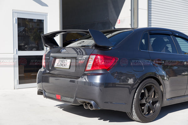 S-T Style Wing Spoiler For 2008-2013 Subaru Impreza RS/WRX/STI G3 (GREY 61K)