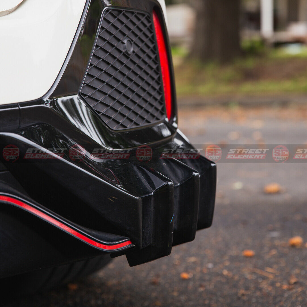 M-P Style Full Complete Kit For 2017-2020 Honda Civic Type R FK8 (BLACK NH731P)