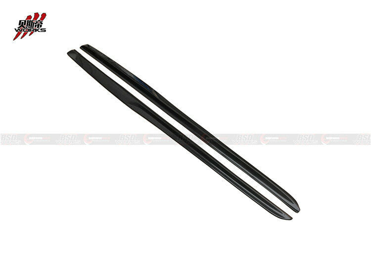 M-Benz C-Class W205/C63S PSM Dynamic Style Carbon Fibre Side Skirt Extensions
