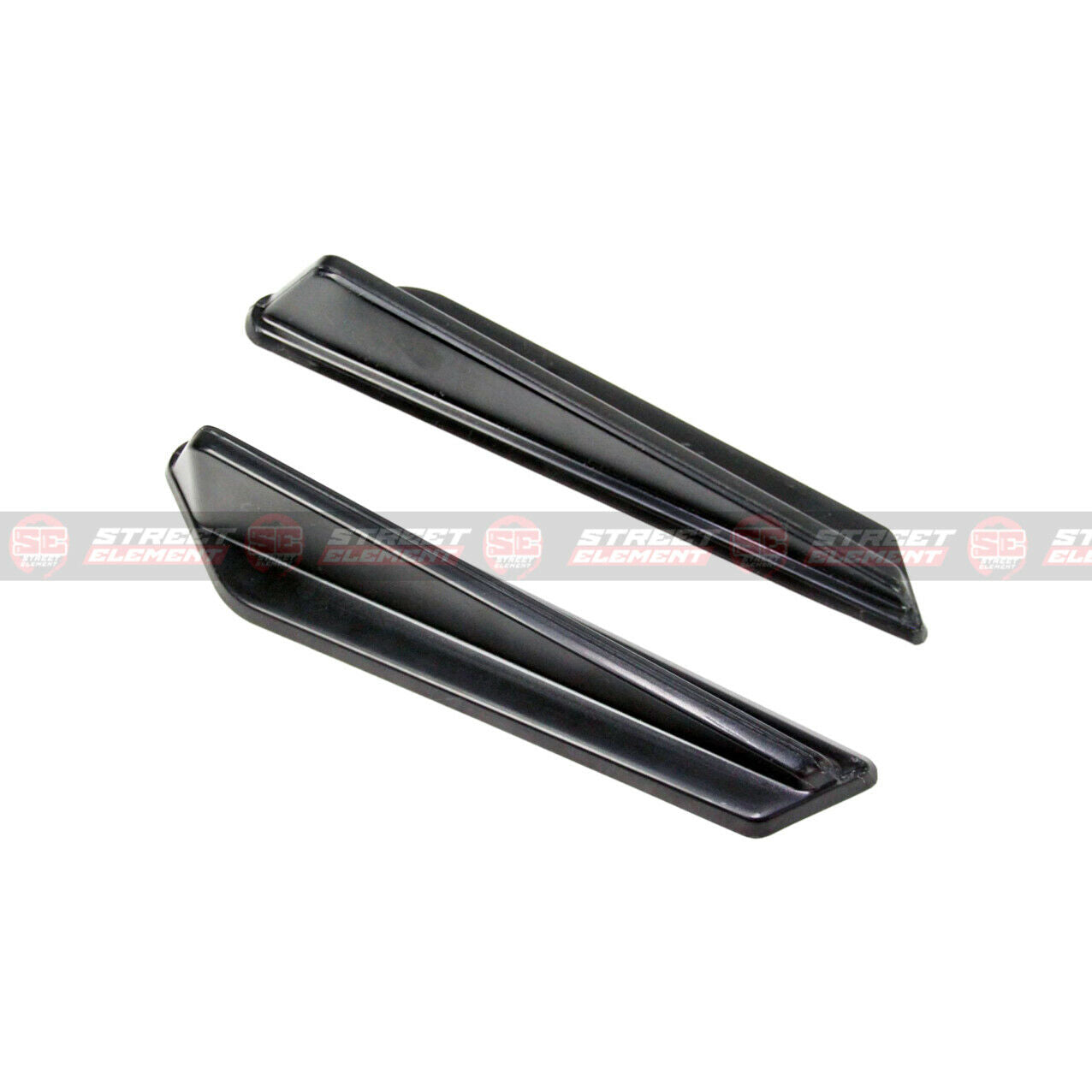 D1 Style Front Canards For 2014-2020 Subaru WRX/STI & Levorg V1 (MATTE BLACK)