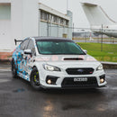 OEM+ MY18 Style Front Bumper Set For 2014-2021 Subaru WRX/STI V1 (UNPAINTED)