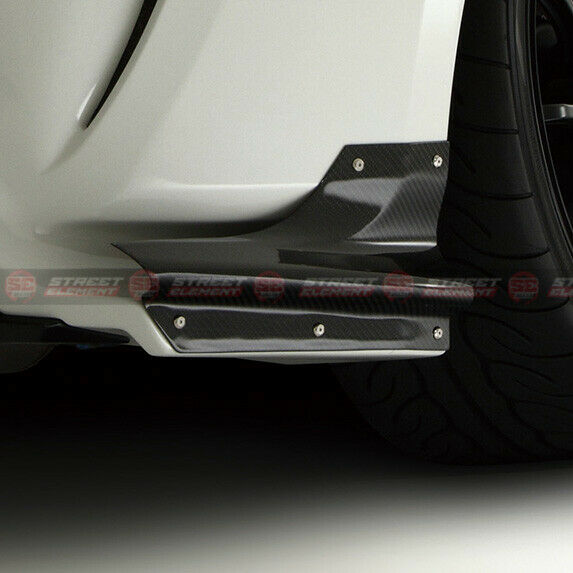 VRSK-2 Style Rear Bumper Shrouds For 2012-2020 Toyota 86/Subaru BRZ (UNPAINTED)