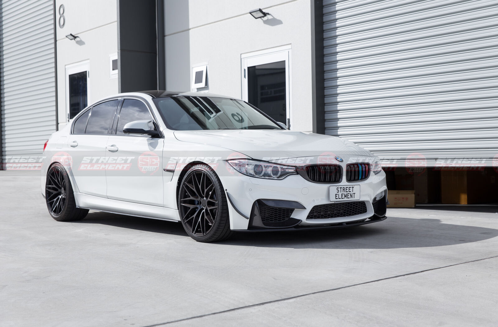 Carbon Front Hyper Canards (Pair) For MY14-18 BMW F80 M3 & F82/F83 M4 (CF)