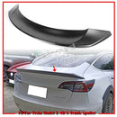 SEV1 Style Rear Trunk Duckbill Spoiler For 2019-2021 Tesla Model 3 (UNPAINTED)