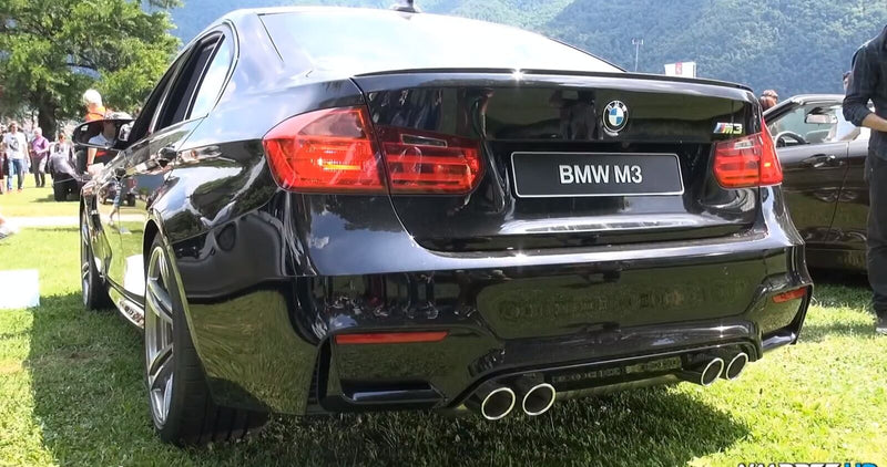 M3 Style Rear Trunk Spoiler For 2012-2019 BMW F30 3-Series/F80 M3 (CARBON FIBRE)