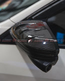 MN Style Mirror Covers For 2016-2020 Honda Civic 10TH Sedan/Hatch (DRY CARBON)
