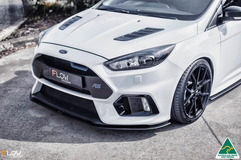 MK3 Focus RS Front Lip Splitter (3 Piece) & Bumper Reinforcement Bracket