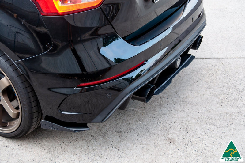 Ford MK3 Focus RS Rear Spat Winglets | Flow Designs Australia