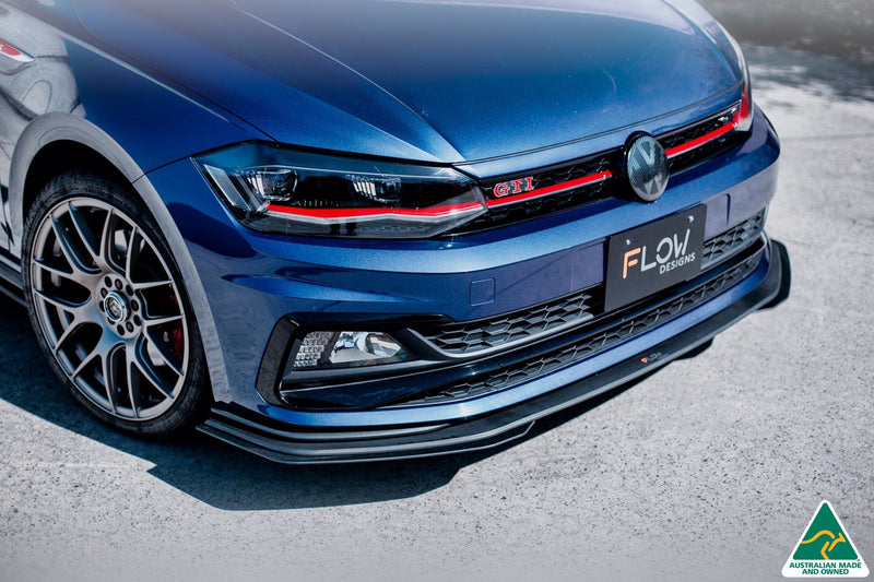 AW Polo GTI Front Lip Splitter Extensions (Pair)