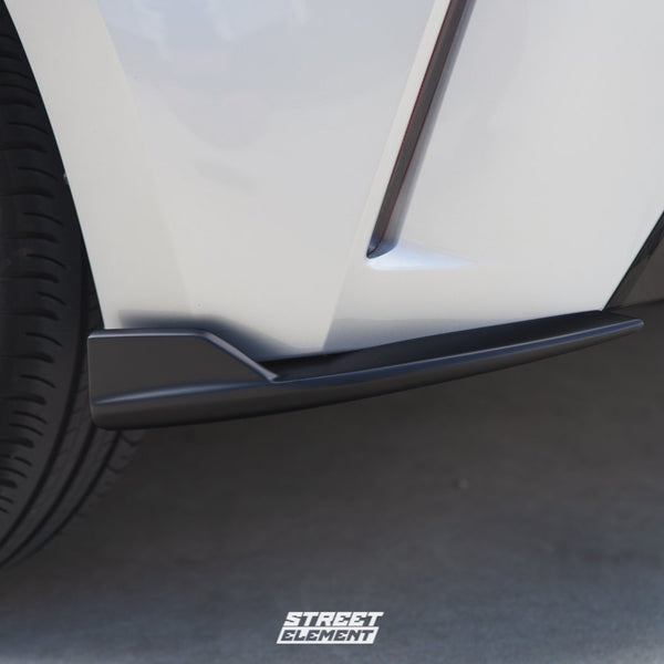 STREET ELEMENT TOM'S Style Rear Side Spats/Under Spoiler For 2018+ Toyota Corolla E210 [Paint Matched]