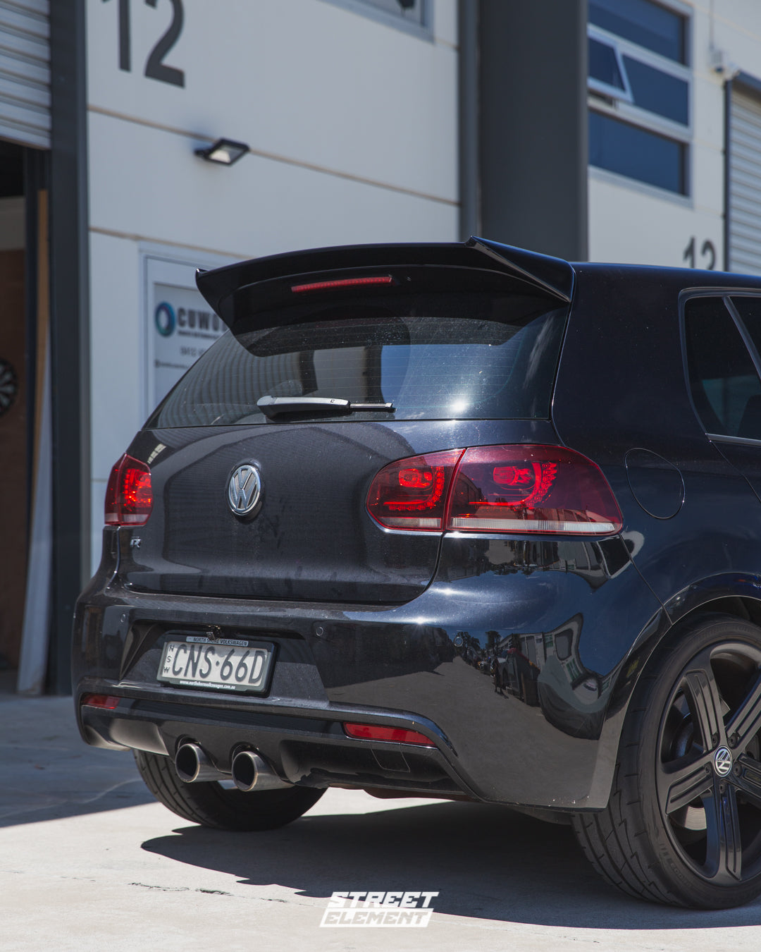OSIR Style Rear Wing Spoiler For 2009-2012 VW Golf GTI R MK6