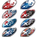 SUYA 3D Badge/Emblem Stickers (Classic Collection) - Steering Wheel For Subaru BRZ/Levorg/WRX