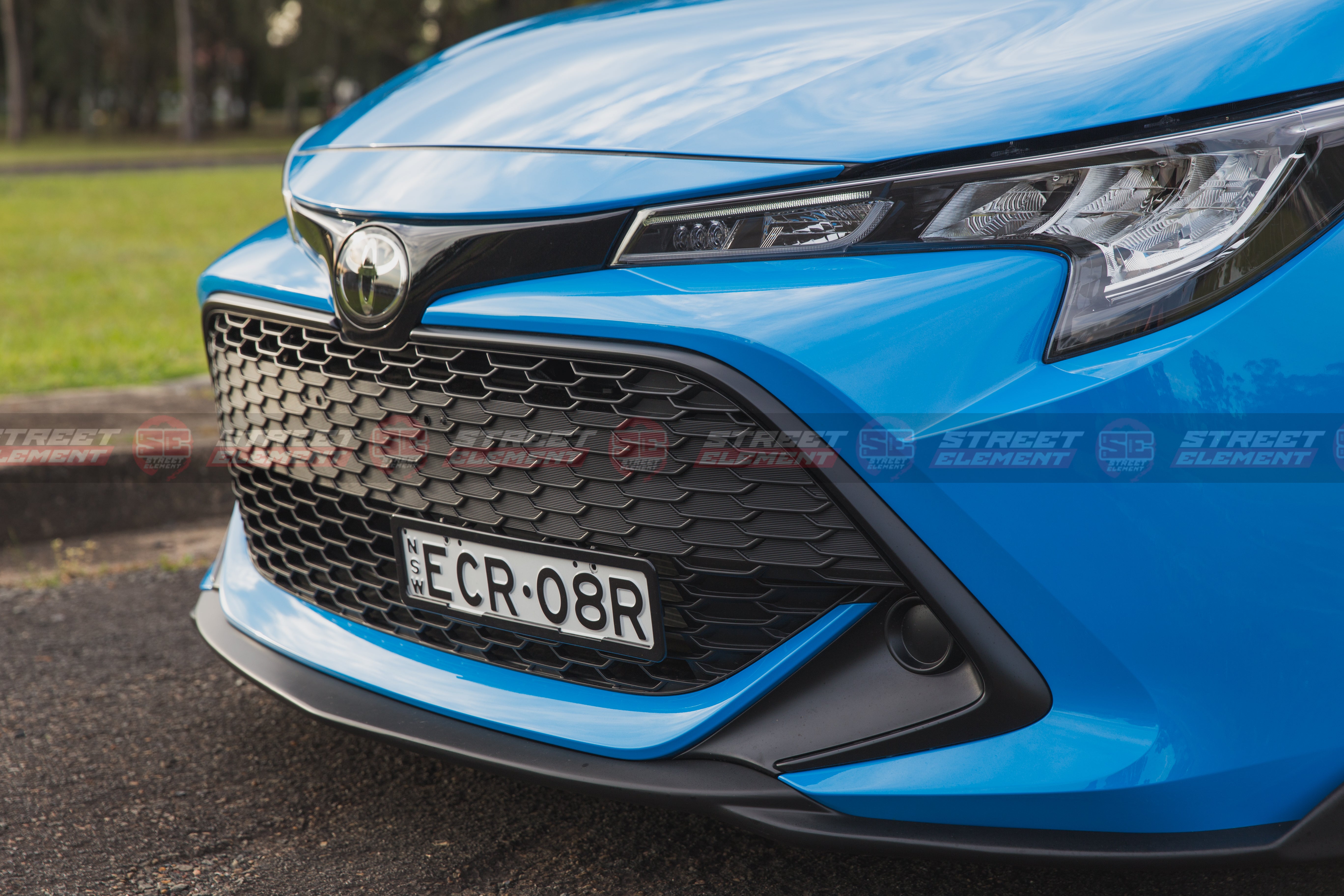 STREET ELEMENT TOM'S Style Front Lip/Under Spoiler (1-Piece) For 2018-2021 Toyota Corolla E210 [Paint Matched]
