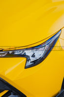 STREET ELEMENT V1 Style Headlight Covers/Eyelids For 2018+ Toyota Corolla E210 / GR GTS [Paint Matched]