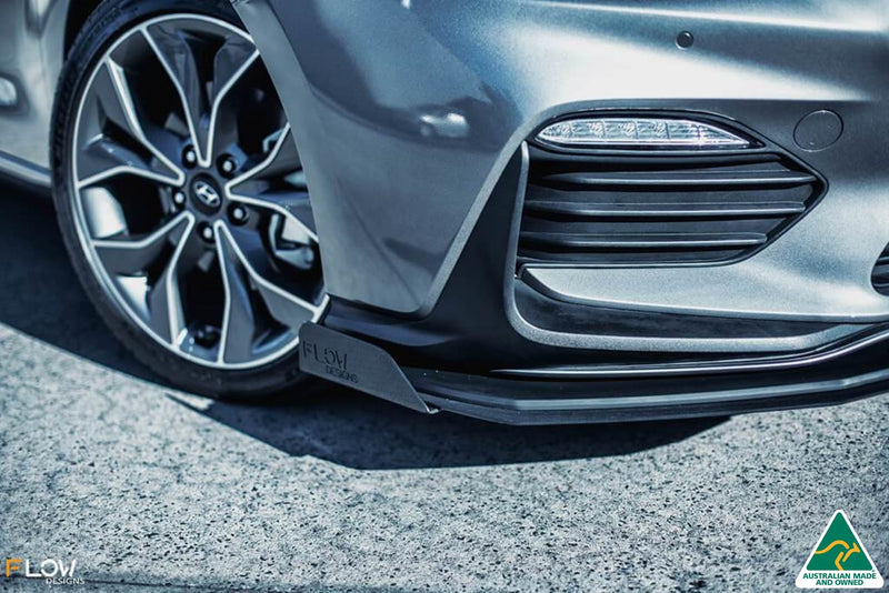 Hyundai i30 N Line Hatch Front Lip Splitter Winglets