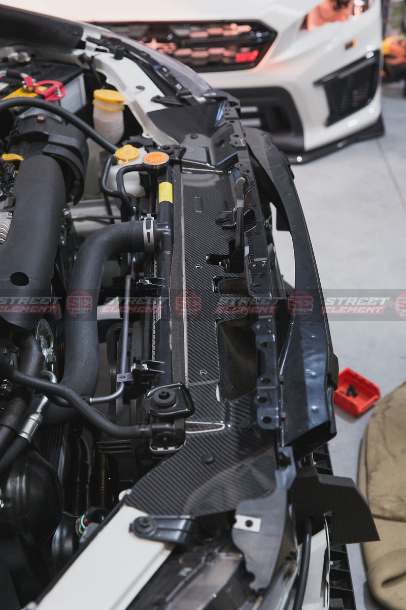 Carbon Fibre Air Intake System & Diversion Plate For MY15-20 Subaru WRX/STI VA