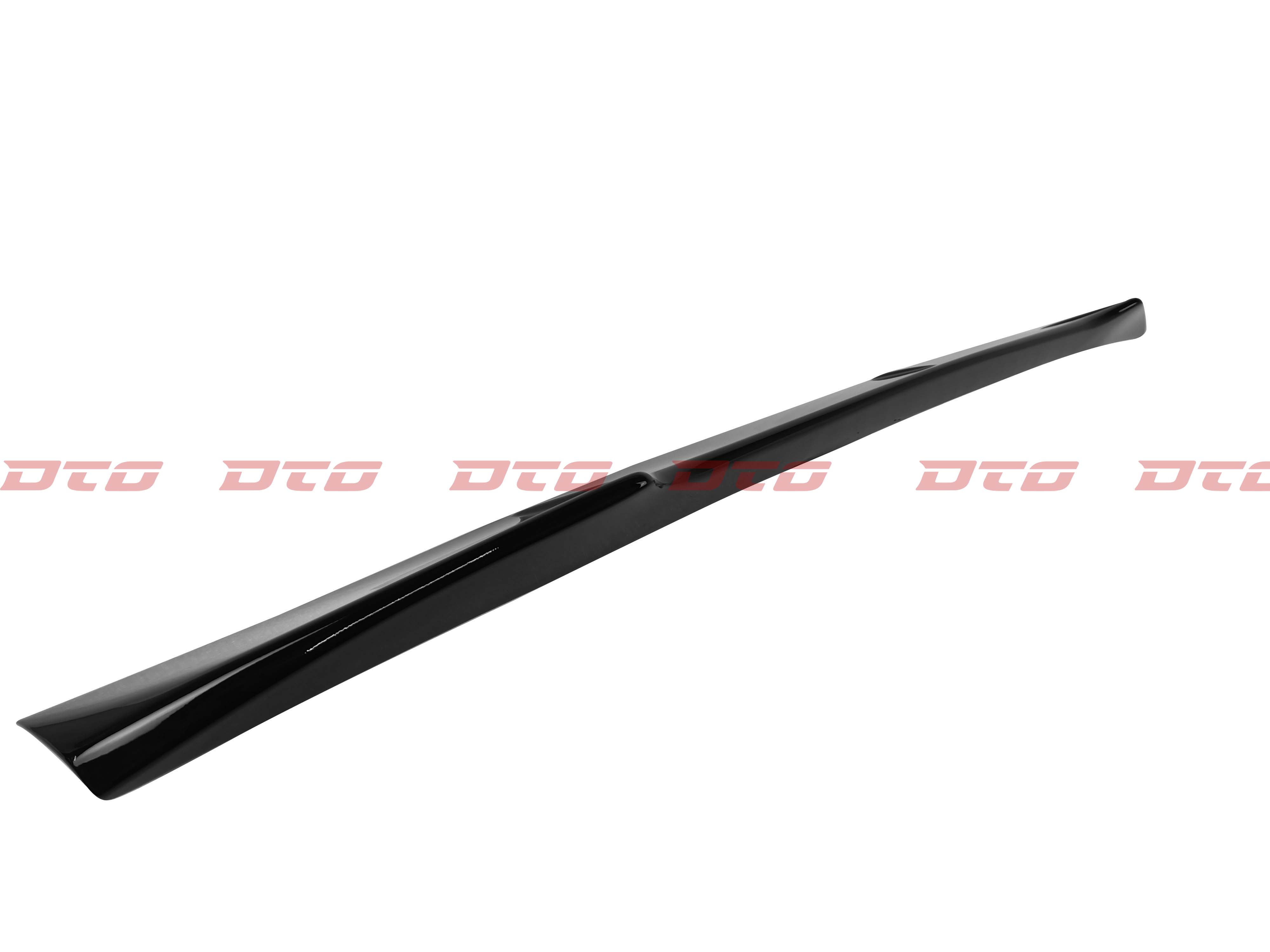 RWN Style Gurney Flap For 2011-2021 Subaru WRX/STI Trunk Spoiler (GLOSS BLACK)