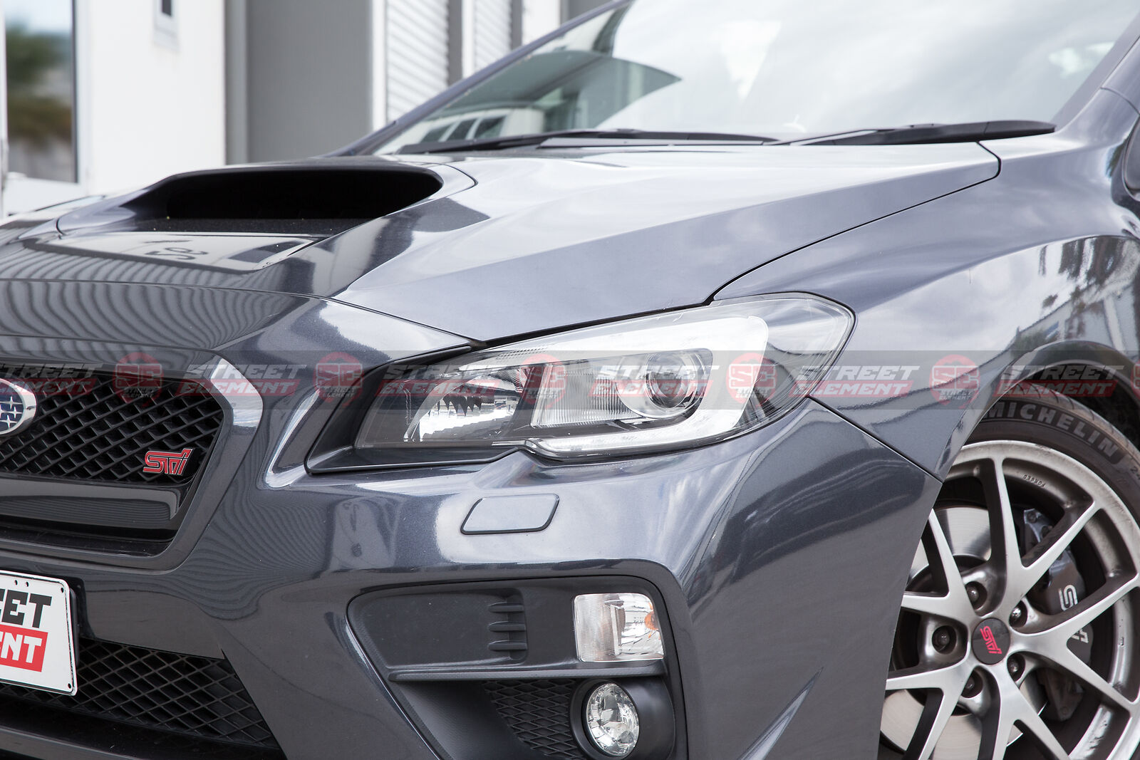 K2 Style Headlight Trim/Eye Line For MY15-20 Subaru WRX Premium/STI