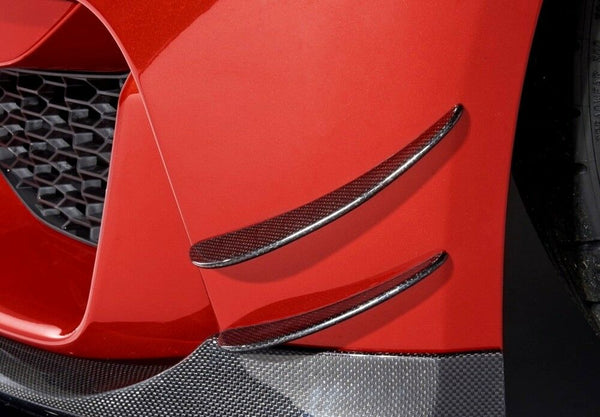AC Style Carbon Front Canards (X4) For MY14-18 BMW F80 M3 & F82/F83 M4
