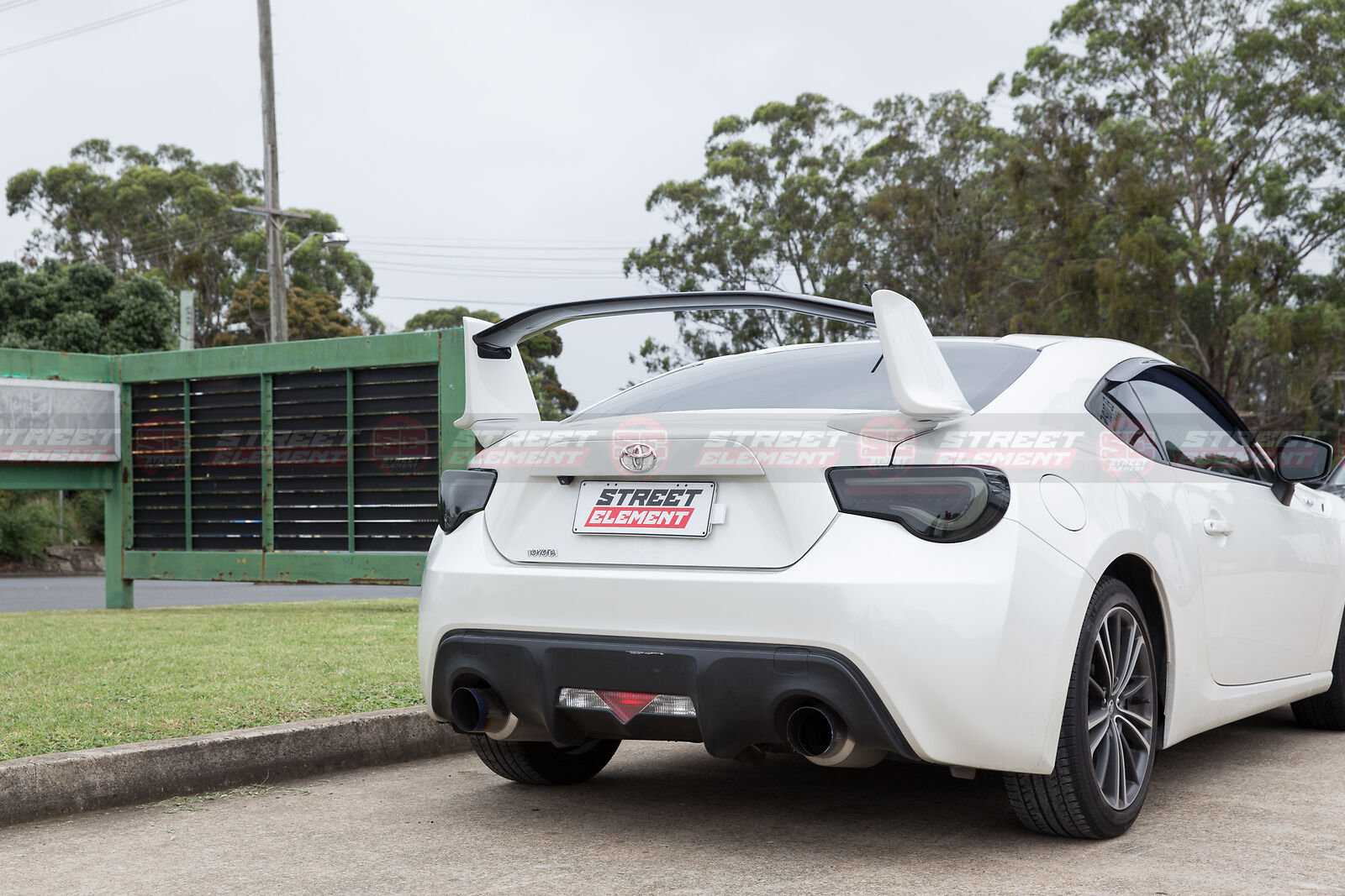 STREET ELEMENT AERO/NUR-SPEC Style Wing Spoiler For 2012-2021 Subaru BRZ ZC6 / Toyota 86 ZN6 [Paint Matched]