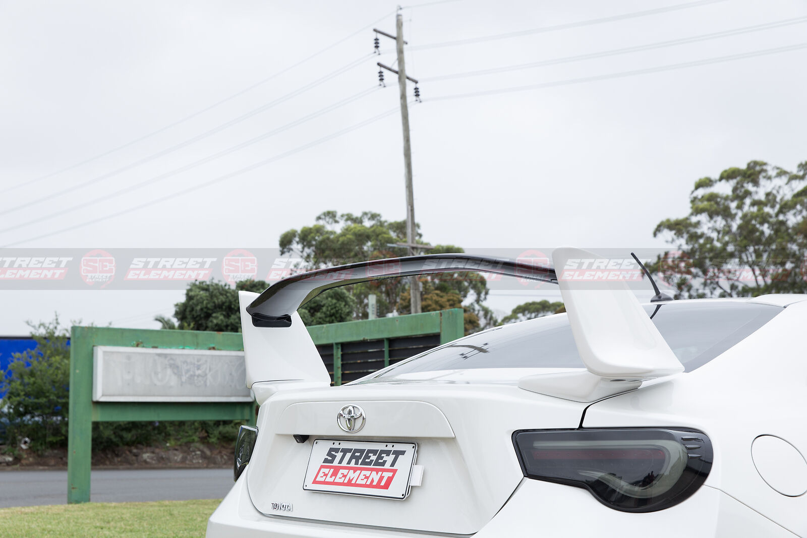 STREET ELEMENT AERO/NUR-SPEC Style Wing Spoiler For 2012-2021 Subaru BRZ ZC6 / Toyota 86 ZN6 [Paint Matched]