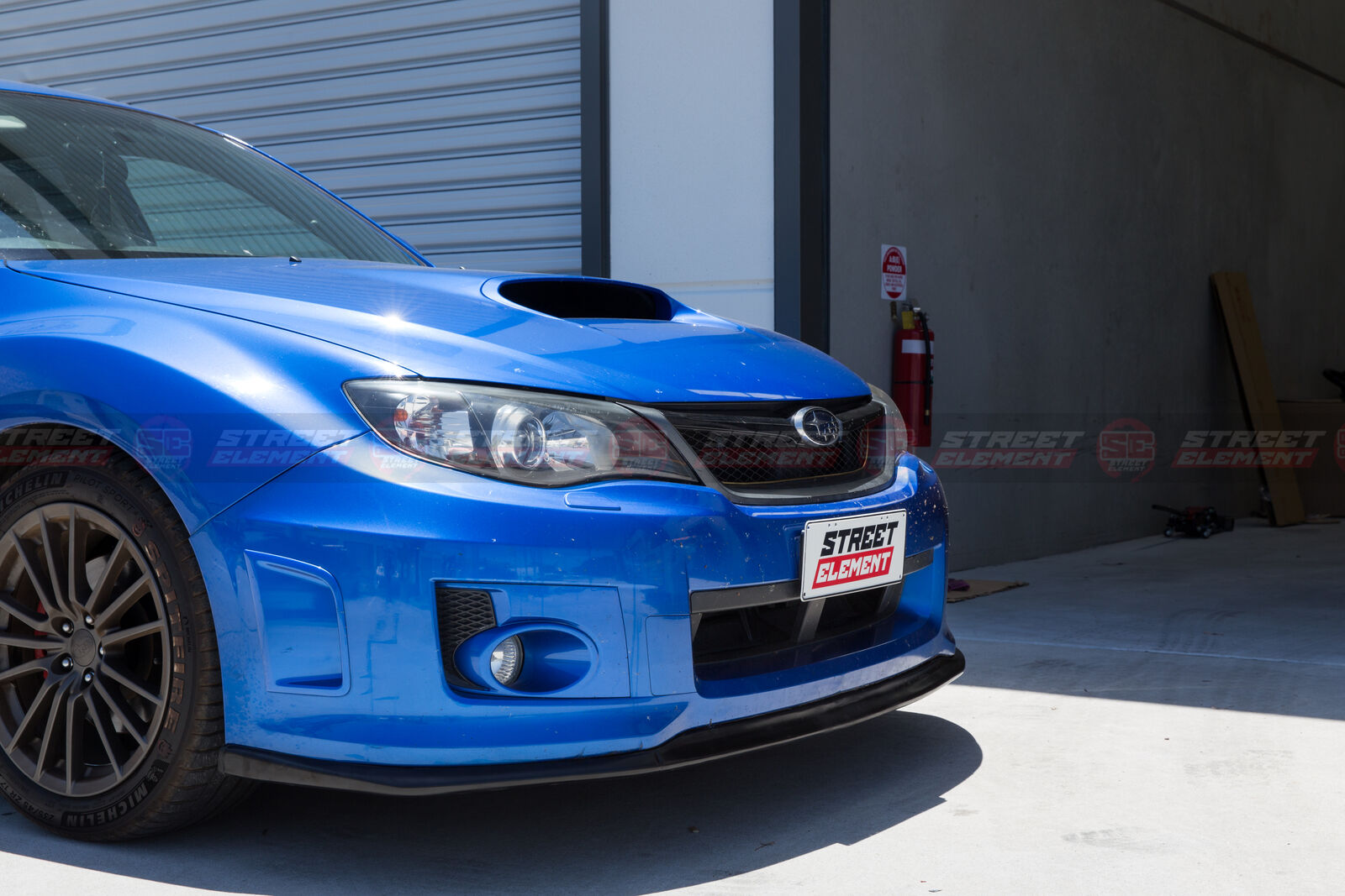 CS Type-1 Style PU Front Bumper Lip For MY11-14 Subaru Impreza WRX/STI G3 GVB (WIDEBODY)