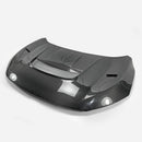 VRS-1 Style Cooling Bonnet/Hood For 2017-2021 Honda Civic 10TH Gen (CARBON FIBRE)