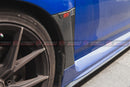 Carbon Fibre Side Fender Trim Replacement For MY15 -20 Subaru WRX/STI Premium NEW