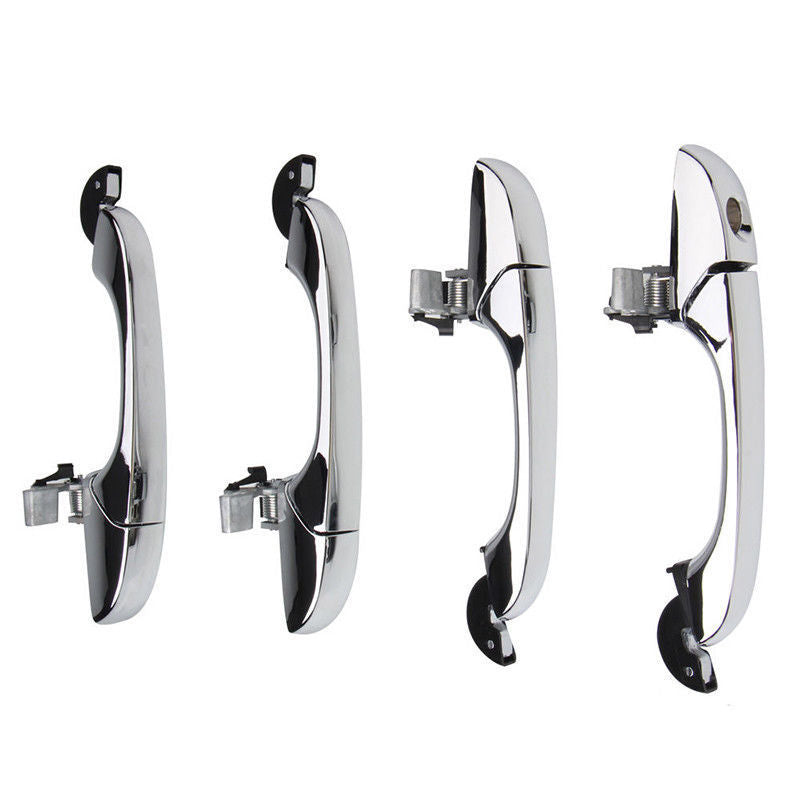 Chrome 4PCS Door Handle Replacement For MY05-10 Chrysler 300 300C (CHROME)