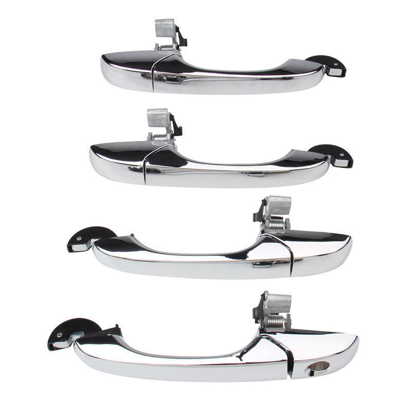 Chrome 4PCS Door Handle Replacement For MY05-10 Chrysler 300 300C (CHROME)