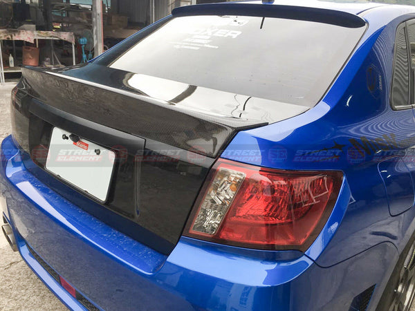 Duckbill Rear Trunk Spoiler For MY11-14 Subaru Impreza WRX/STI G3 GV