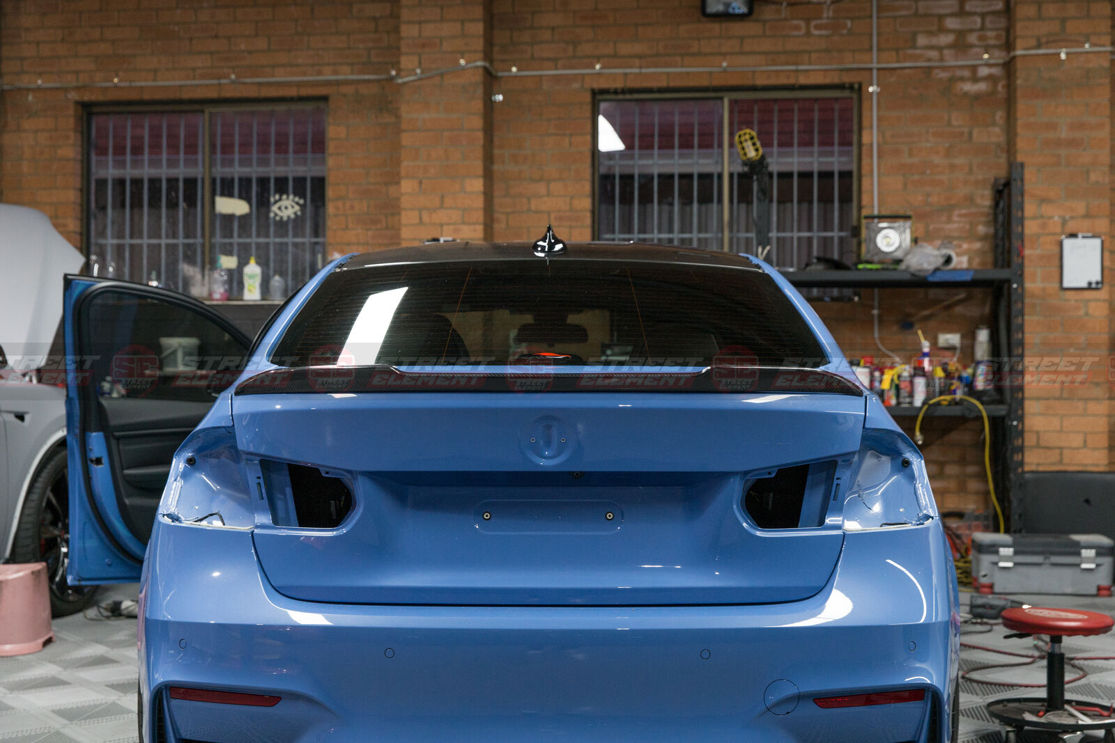 CS Style Carbon Fibre Trunk Spoiler For MY14-18 BMW F82 M4 Coupe (CF)