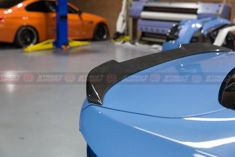 CS Style Carbon Fibre Trunk Spoiler For MY14-18 BMW F82 M4 Coupe (CF)