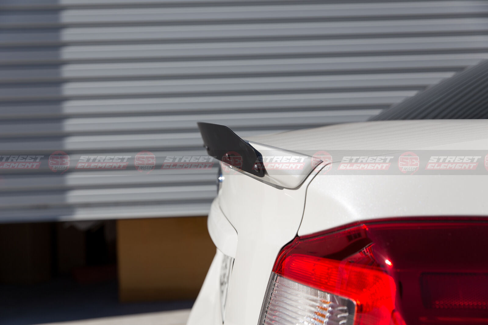 Gurney Flap For MY15-20 Subaru WRX Low-Profile Trunk Lip Spoiler (MATTE BLACK)