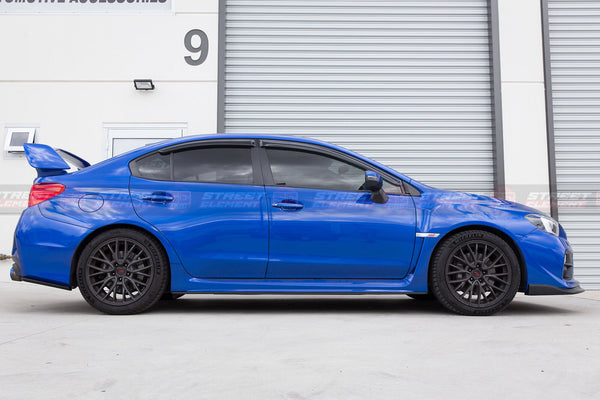 HT Style ABS Side Skirts Extension For MY15-20 Subaru WRX/STI Premium