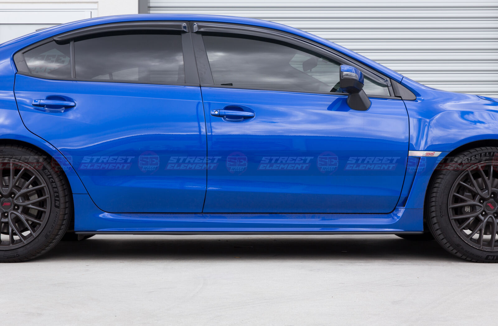 HT Style ABS Side Skirts Extension For MY15-20 Subaru WRX/STI Premium