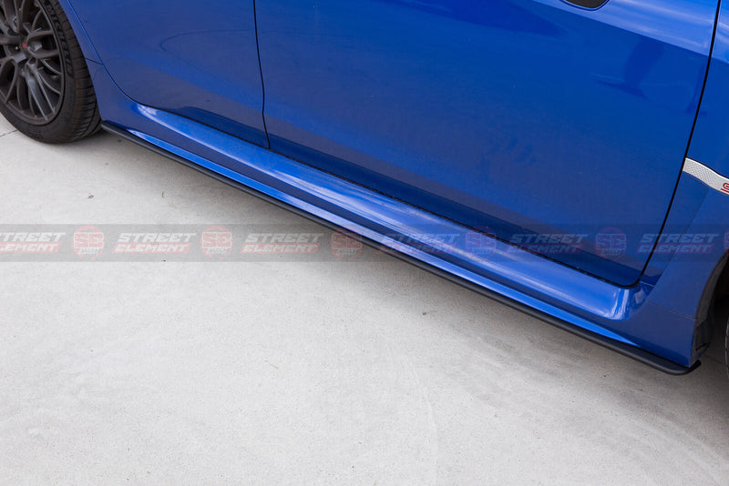 HT Style ABS Side Skirts Extension For MY15-20 Subaru WRX/STI Premium