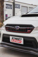 CS Style Front Grille Trim Covers For MY18-20 Subaru WRX/STI VA
