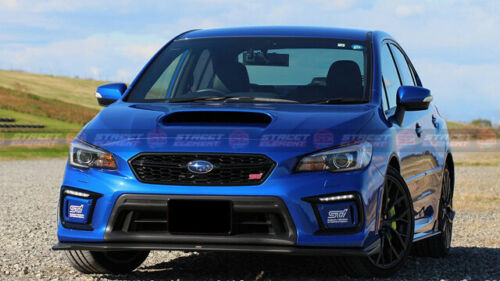 Delta Speed Style Fog Bezel Covers & Decals For MY18-19 Subaru WRX/STI