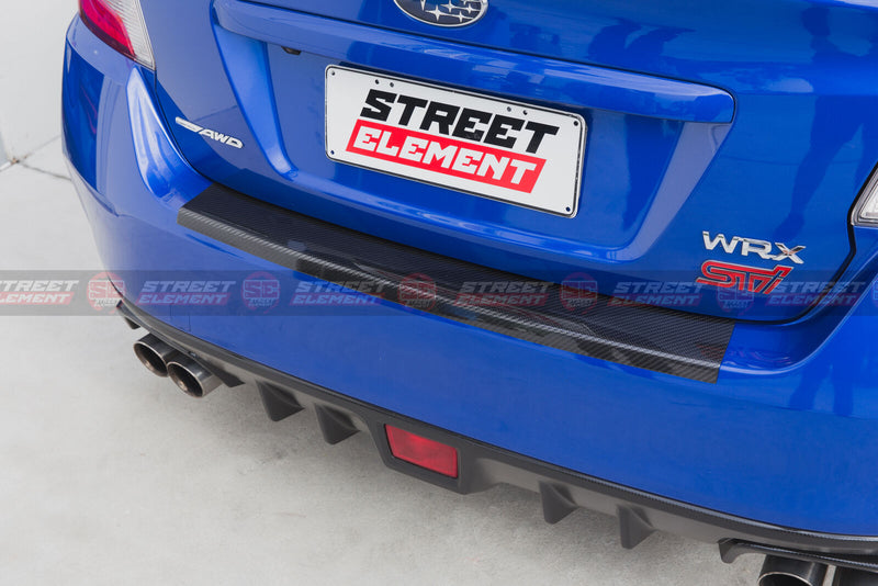 Carbon Fibre Rear Step/Protective Panel For MY15-20 Subaru WRX/STI VA NEW